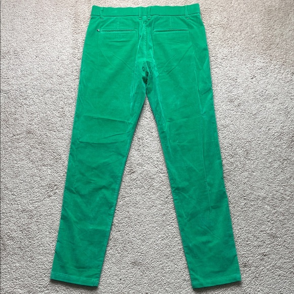 NEW Greyson Corduroy Trouser Golf Pants in Serpentine Green (Size: 34x34) - Picture 7 of 9